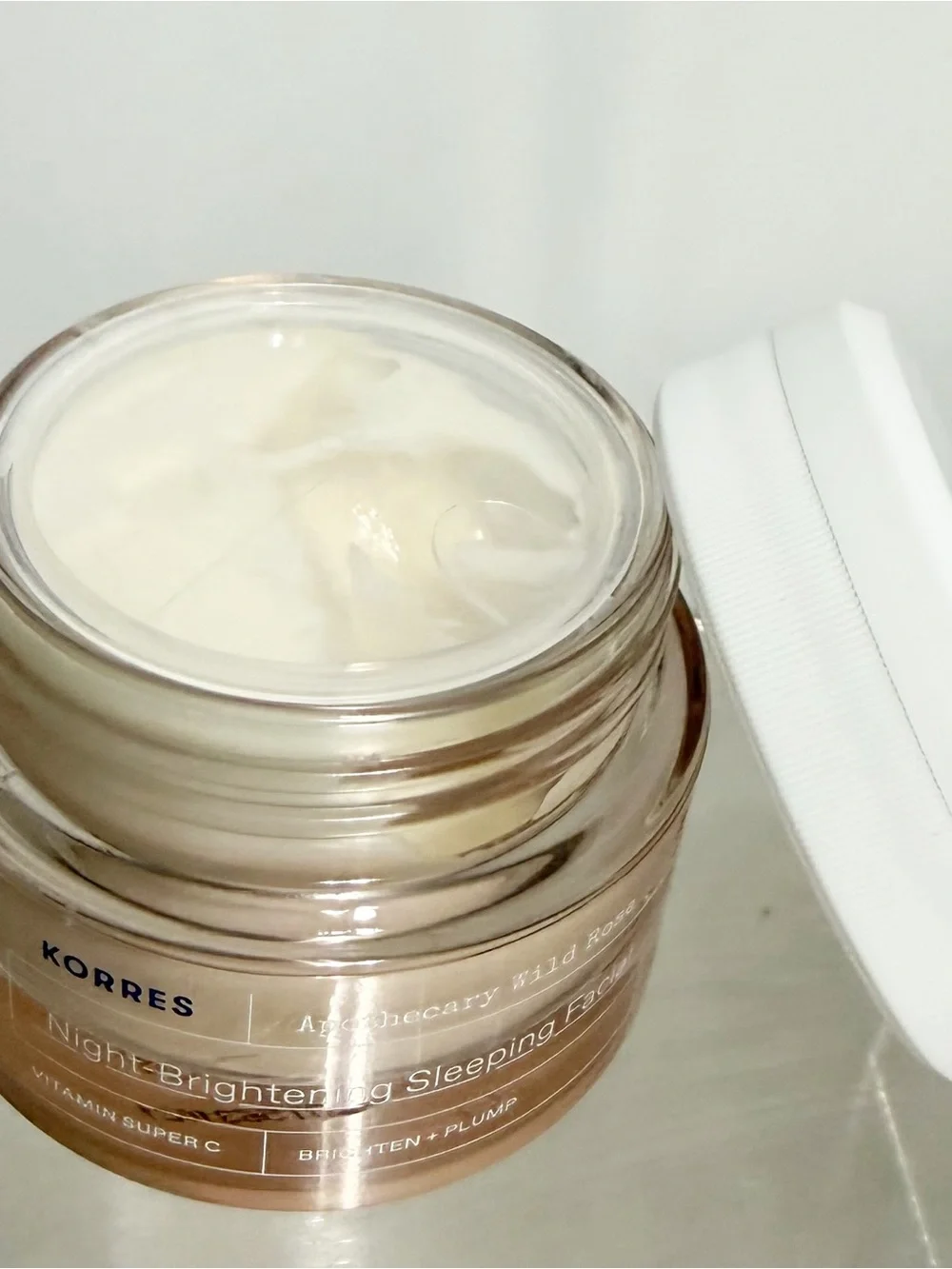 KORRES Apothecary Wild Rose Night Brightening Sleeping Facial 1.35 fl oz ~ NIB